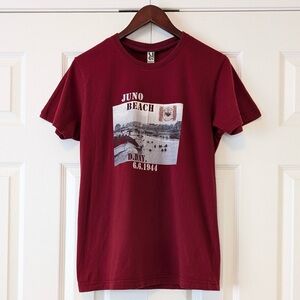 100% Cotton Size L Juno Beach D-Day WW2 Men’s T-Shirt